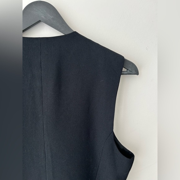 Vintage Liz Clairborne beaded vest black - Picture 9 of 10